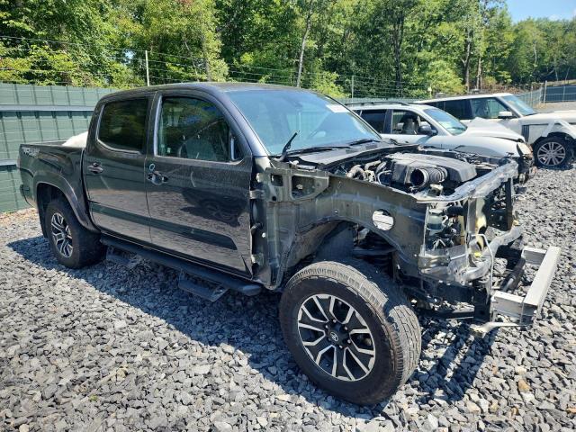 3TMCZ5AN2MM434028 - 2021 TOYOTA TACOMA DOUBLE CAB GRAY photo 4