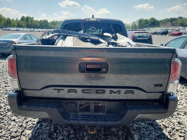 3TMCZ5AN2MM434028 - 2021 TOYOTA TACOMA DOUBLE CAB GRAY photo 6