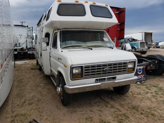 1FDKE30LXDHA21382 - 1983 FORD ECONOLINE E350 CUTAWAY VAN WHITE photo 4