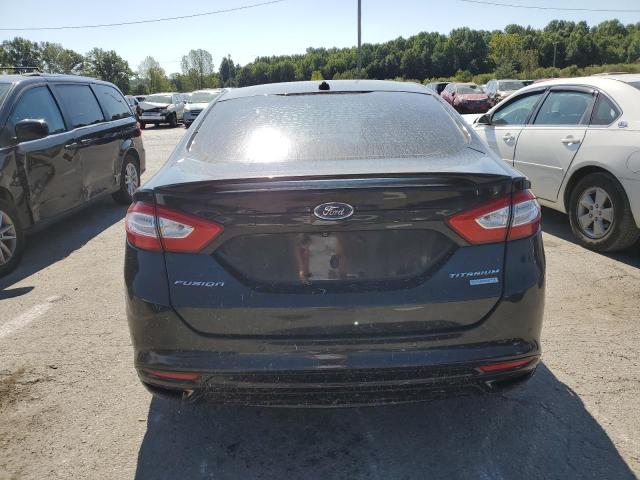 3FA6P0K91FR268779 - 2015 FORD FUSION TITANIUM BLACK photo 6