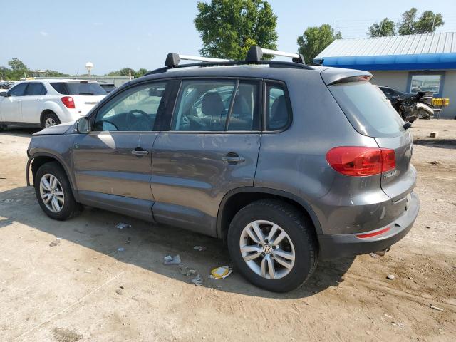 WVGAV7AX0GW528084 - 2016 VOLKSWAGEN TIGUAN S ნაცრისფერი ფოტო 2