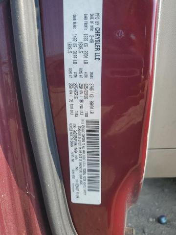 2A8HR54P18R714064 - 2008 CHRYSLER TOWN & COU TOURING 勃艮第红 照片 13