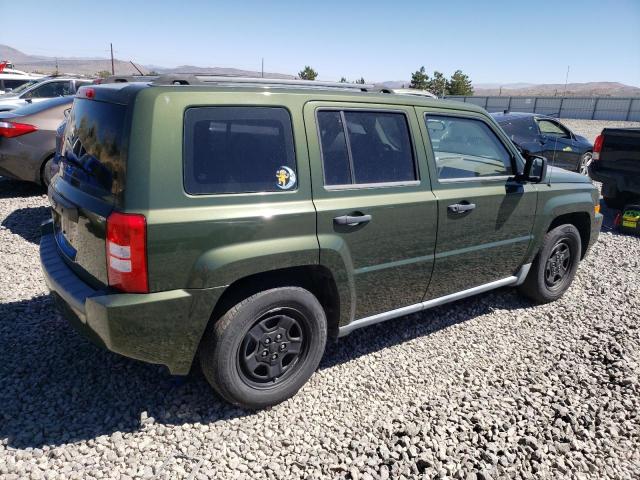 1J8FT28WX8D554407 - 2008 JEEP PATRIOT SPORT GREEN photo 3