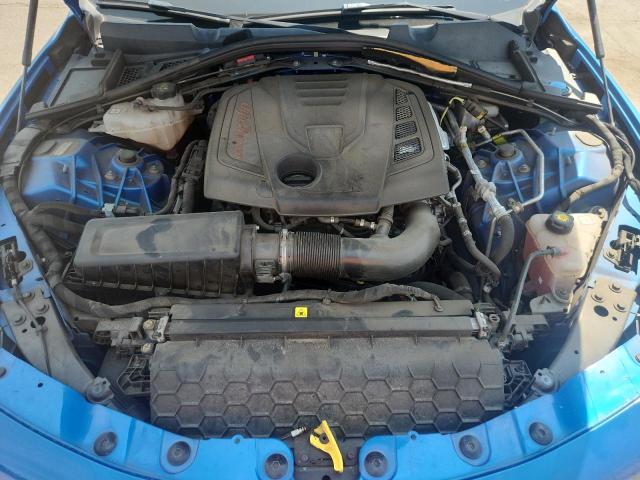 ZARFAMBNXK7605022 - 2019 ALFA ROMEO GIULIA TI Blau Foto 11