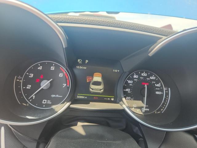 ZARFAMBNXK7605022 - 2019 ALFA ROMEO GIULIA TI Blau Foto 9