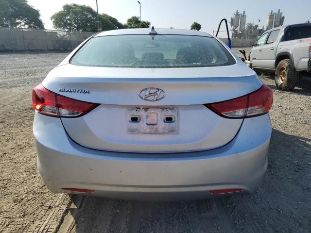 5NPDH4AE6DH417692 - 2013 HYUNDAI ELANTRA GLS SILVER photo 6