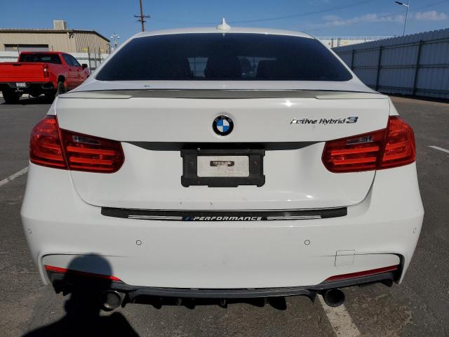 WBA3F9C50EKP46559 - 2014 BMW ACTIVEHYBR WHITE photo 6