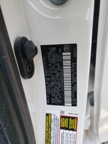 4T1G11AK5PU807873 - 2023 TOYOTA CAMRY SE NIGHT SHADE WHITE photo 12