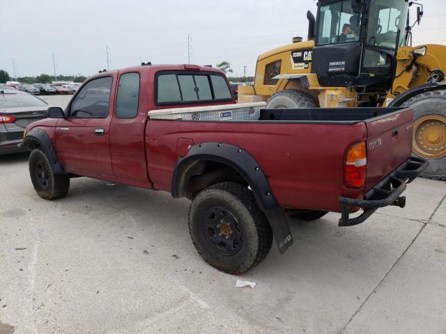 4TAWM72N3WZ160082 - 1998 TOYOTA TACOMA XTRACAB RED photo 2