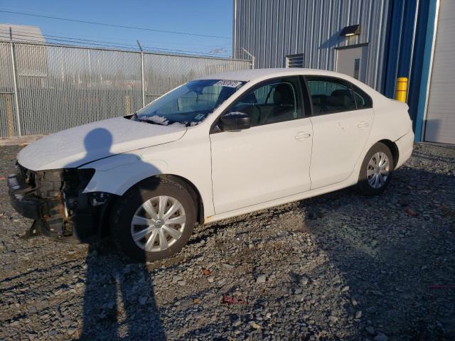 3VW2K7AJ4DM299088 - 2013 VOLKSWAGEN JETTA BASE WHITE photo 1