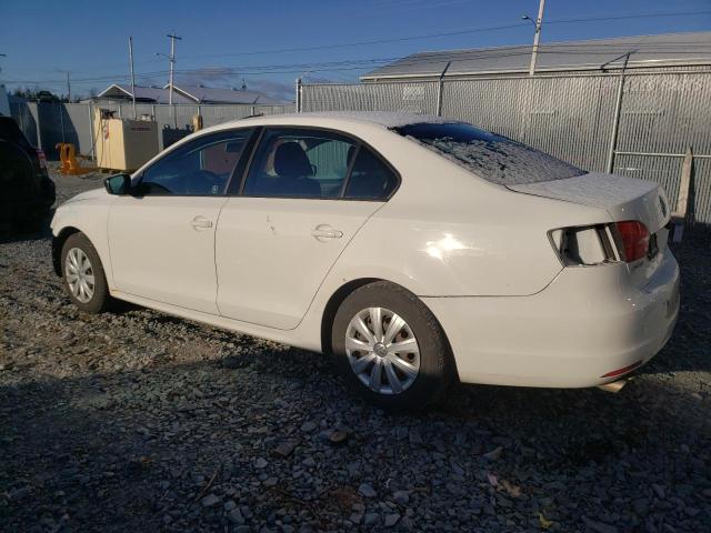 3VW2K7AJ4DM299088 - 2013 VOLKSWAGEN JETTA BASE WHITE photo 2