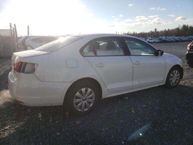 3VW2K7AJ4DM299088 - 2013 VOLKSWAGEN JETTA BASE WHITE photo 3