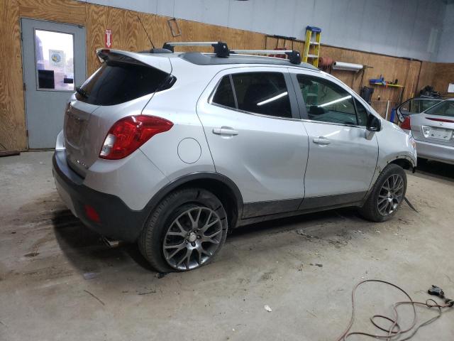 KL4CJ2SM8GB604023 - 2016 BUICK ENCORE SPORT TOURING SILVER photo 3