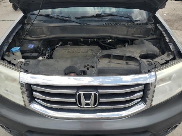 5FNYF4H51CB006971 - 2012 HONDA PILOT EXL GRAY photo 12