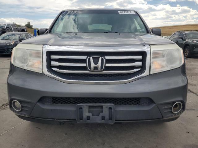 5FNYF4H51CB006971 - 2012 HONDA PILOT EXL GRAY photo 5