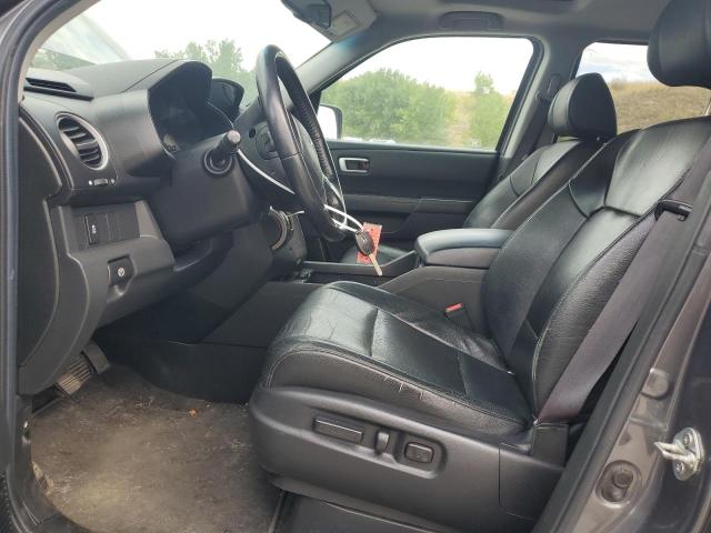 5FNYF4H51CB006971 - 2012 HONDA PILOT EXL GRAY photo 7