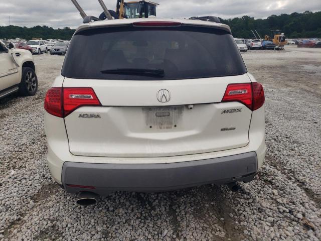 2HNYD28469H502007 - 2009 ACURA MDX TECHNOLOGY თეთრი ფოტო 6