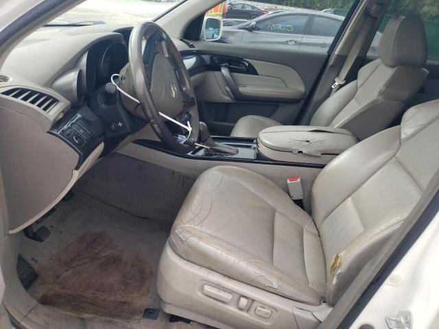 2HNYD28469H502007 - 2009 ACURA MDX TECHNOLOGY თეთრი ფოტო 7
