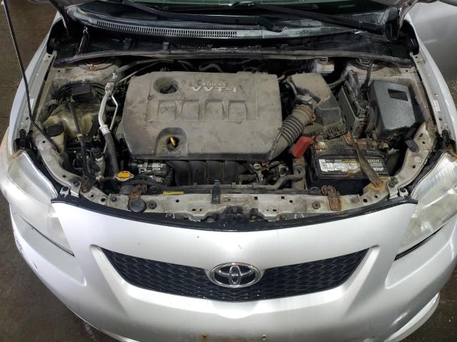 1NXBU4EE2AZ236891 - 2010 TOYOTA COROLLA BASE 银色 照片 11