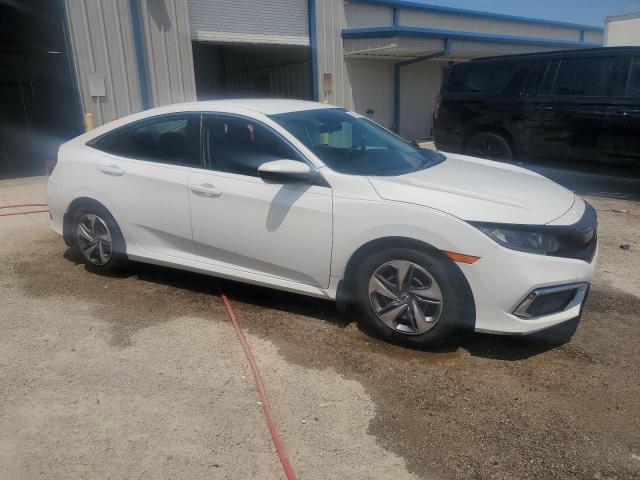 2HGFC2F62LH546454 - 2020 HONDA CIVIC LX WHITE photo 4