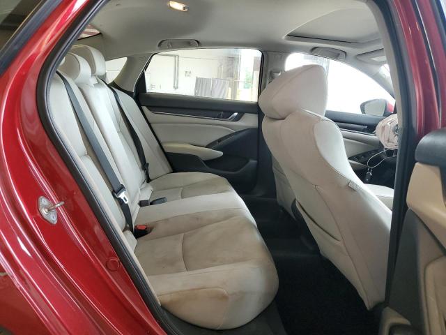 1HGCV1F4XJA056801 - 2018 HONDA ACCORD EX RED photo 10