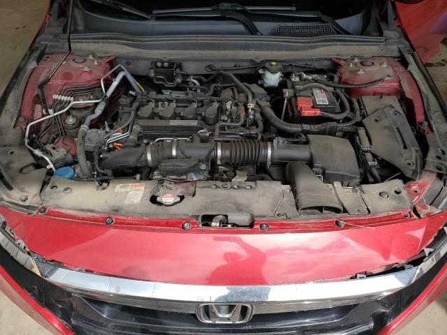 1HGCV1F4XJA056801 - 2018 HONDA ACCORD EX RED photo 11