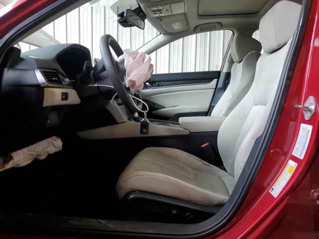 1HGCV1F4XJA056801 - 2018 HONDA ACCORD EX RED photo 7