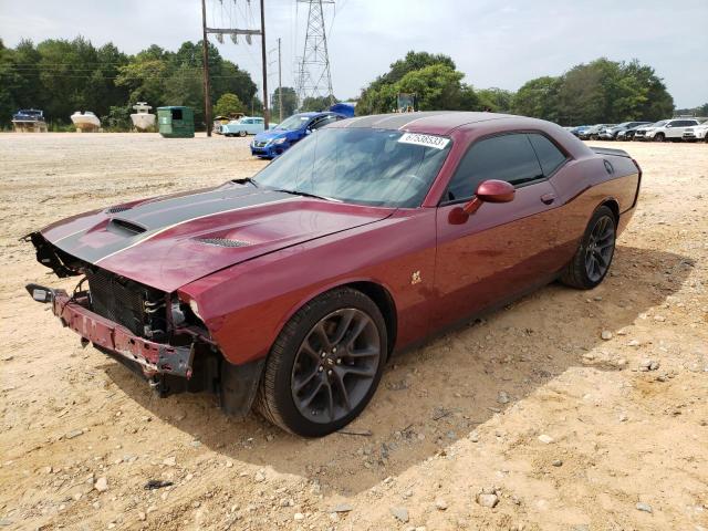 2C3CDZFJXLH172353 - 2020 DODGE CHALLENGER R/T SCAT PACK BURGUNDY photo 1