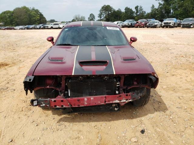 2C3CDZFJXLH172353 - 2020 DODGE CHALLENGER R/T SCAT PACK BURGUNDY photo 5