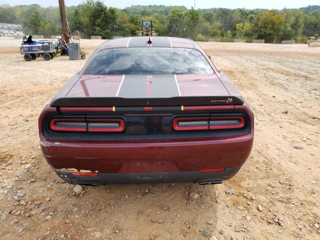 2C3CDZFJXLH172353 - 2020 DODGE CHALLENGER R/T SCAT PACK BURGUNDY photo 6