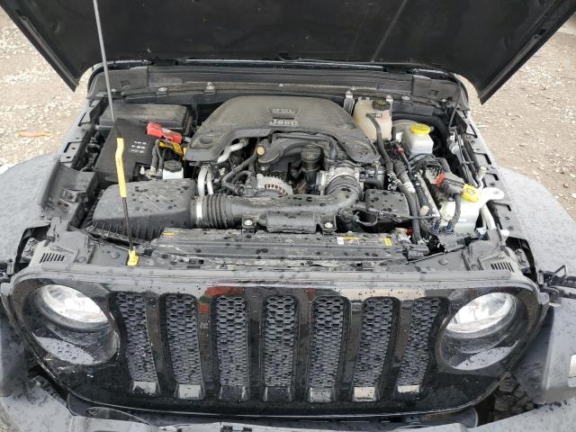 1C4HJXDG6MW828010 - 2021 JEEP WRANGLER UNLIMITED SPORT შავი ფოტო 11