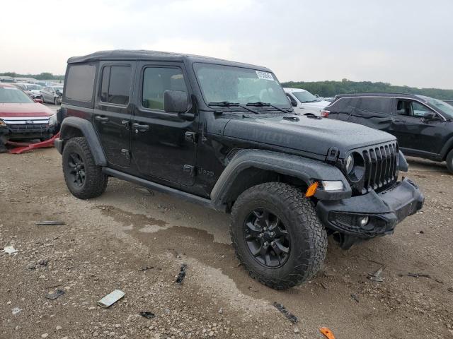 1C4HJXDG6MW828010 - 2021 JEEP WRANGLER UNLIMITED SPORT შავი ფოტო 4