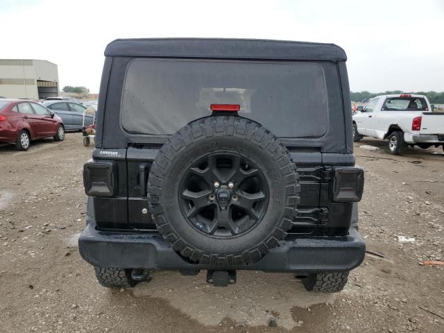 1C4HJXDG6MW828010 - 2021 JEEP WRANGLER UNLIMITED SPORT შავი ფოტო 6