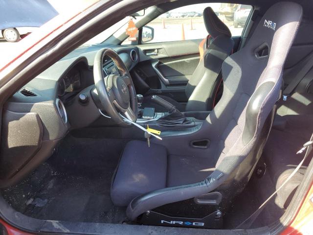 JF1ZNAA10D1708356 - 2013 TOYOTA SCION FR-S წითელი ფოტო 7