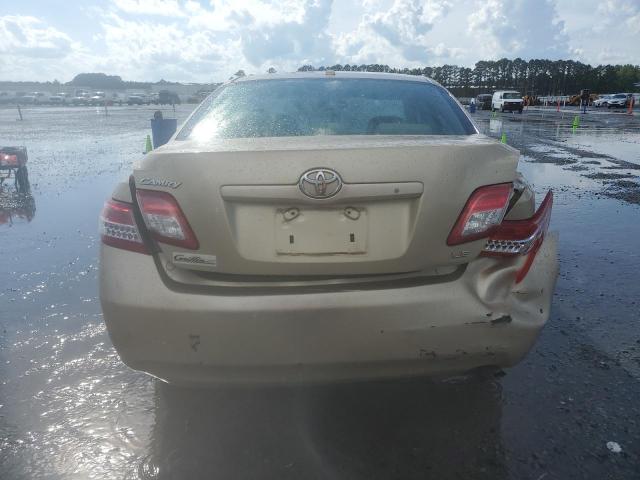 4T1BF3EK1BU170006 - 2011 TOYOTA CAMRY BASE 金色 照片 6