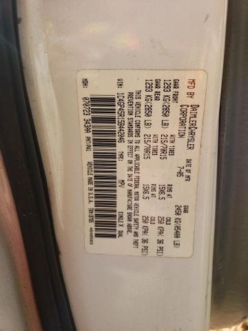 1C4GP45R15B442046 - 2005 CHRYSLER TOWN & COU 白色 照片 13