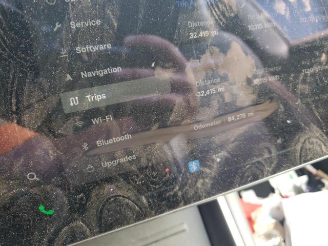 5YJ3E1EB1KF413645 - 2019 TESLA MODEL 3 Biały zdjęcie 9