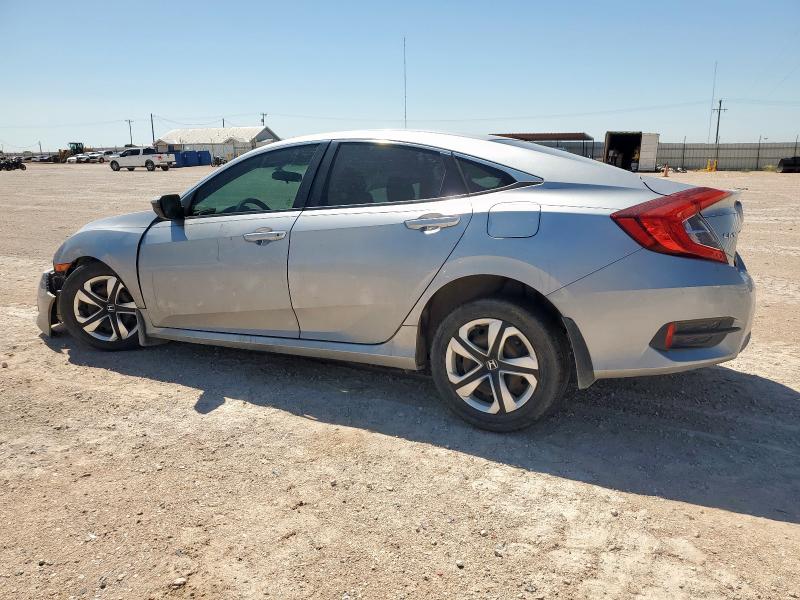 2HGFC2F56JH545649 - 2018 HONDA CIVIC LX SILVER photo 2
