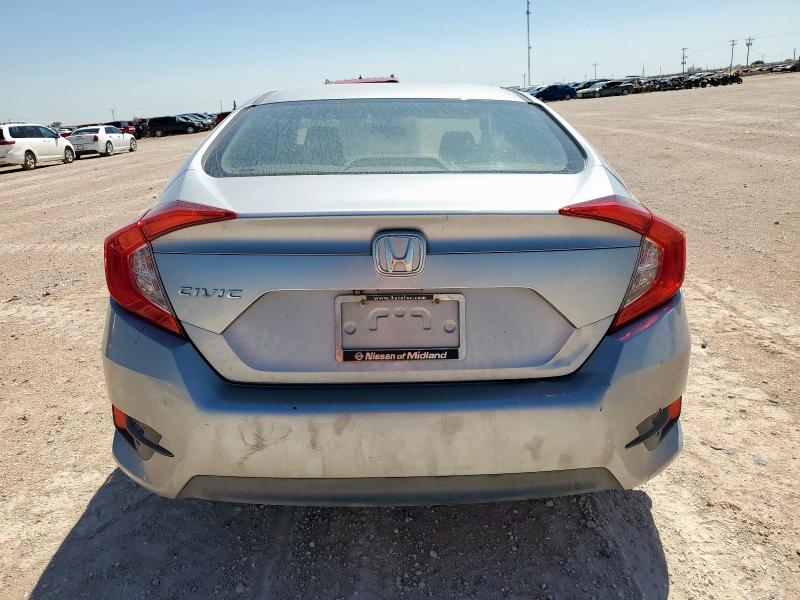 2HGFC2F56JH545649 - 2018 HONDA CIVIC LX SILVER photo 6