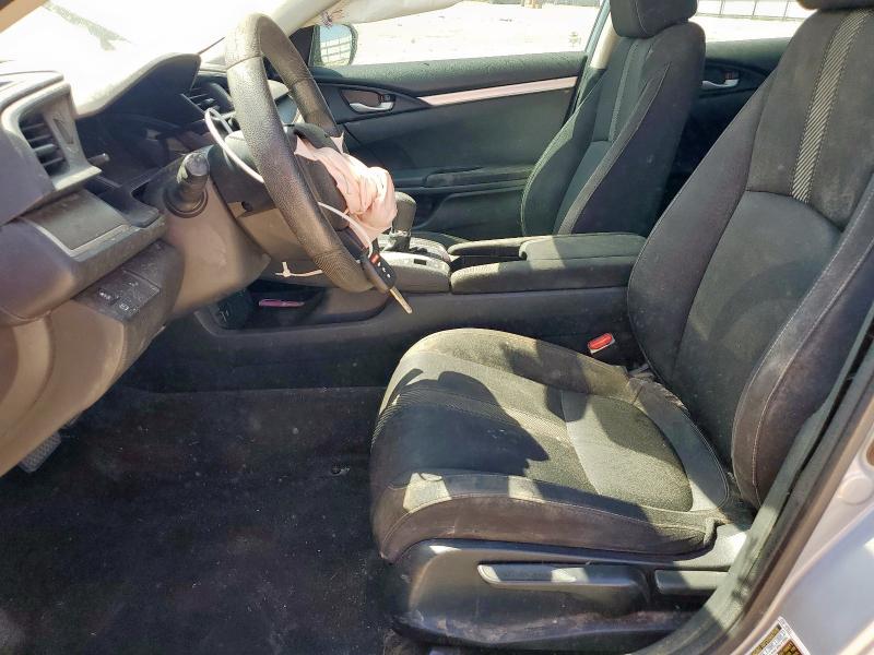 2HGFC2F56JH545649 - 2018 HONDA CIVIC LX SILVER photo 7