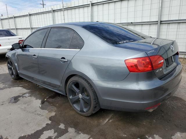 3VWDP7AJ5DM418857 - 2013 VOLKSWAGEN JETTA SE GRAY photo 2