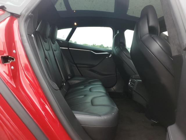 5YJSA1E28HF208825 - 2017 TESLA MODEL S 红色 照片 10