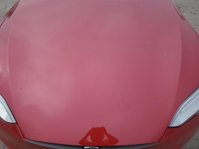 5YJSA1E28HF208825 - 2017 TESLA MODEL S 红色 照片 11