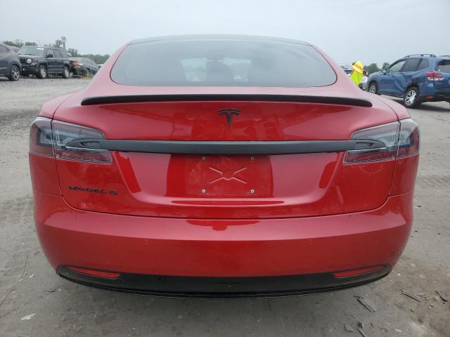 5YJSA1E28HF208825 - 2017 TESLA MODEL S 红色 照片 6