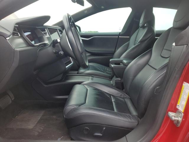 5YJSA1E28HF208825 - 2017 TESLA MODEL S 红色 照片 7