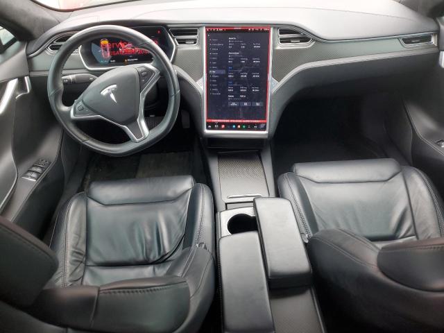 5YJSA1E28HF208825 - 2017 TESLA MODEL S 红色 照片 8