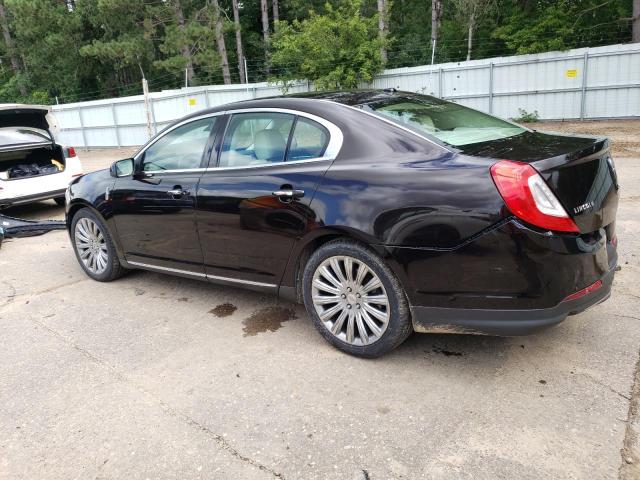 1LNHL9DK8DG606634 - 2013 LINCOLN MKS BLACK photo 2