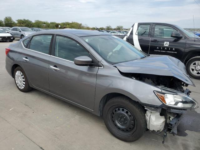 3N1AB7AP3GY283242 - 2016 NISSAN SENTRA S GRAY photo 4