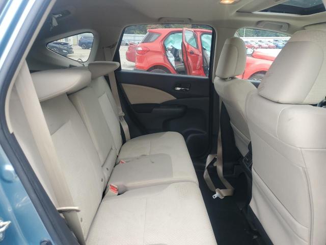2HKRM4H5XGH658523 - 2016 HONDA CR-V EX BLUE photo 10