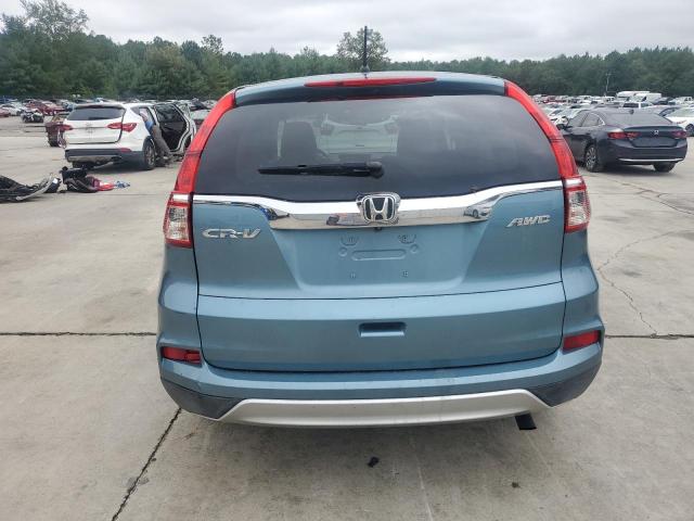 2HKRM4H5XGH658523 - 2016 HONDA CR-V EX BLUE photo 6